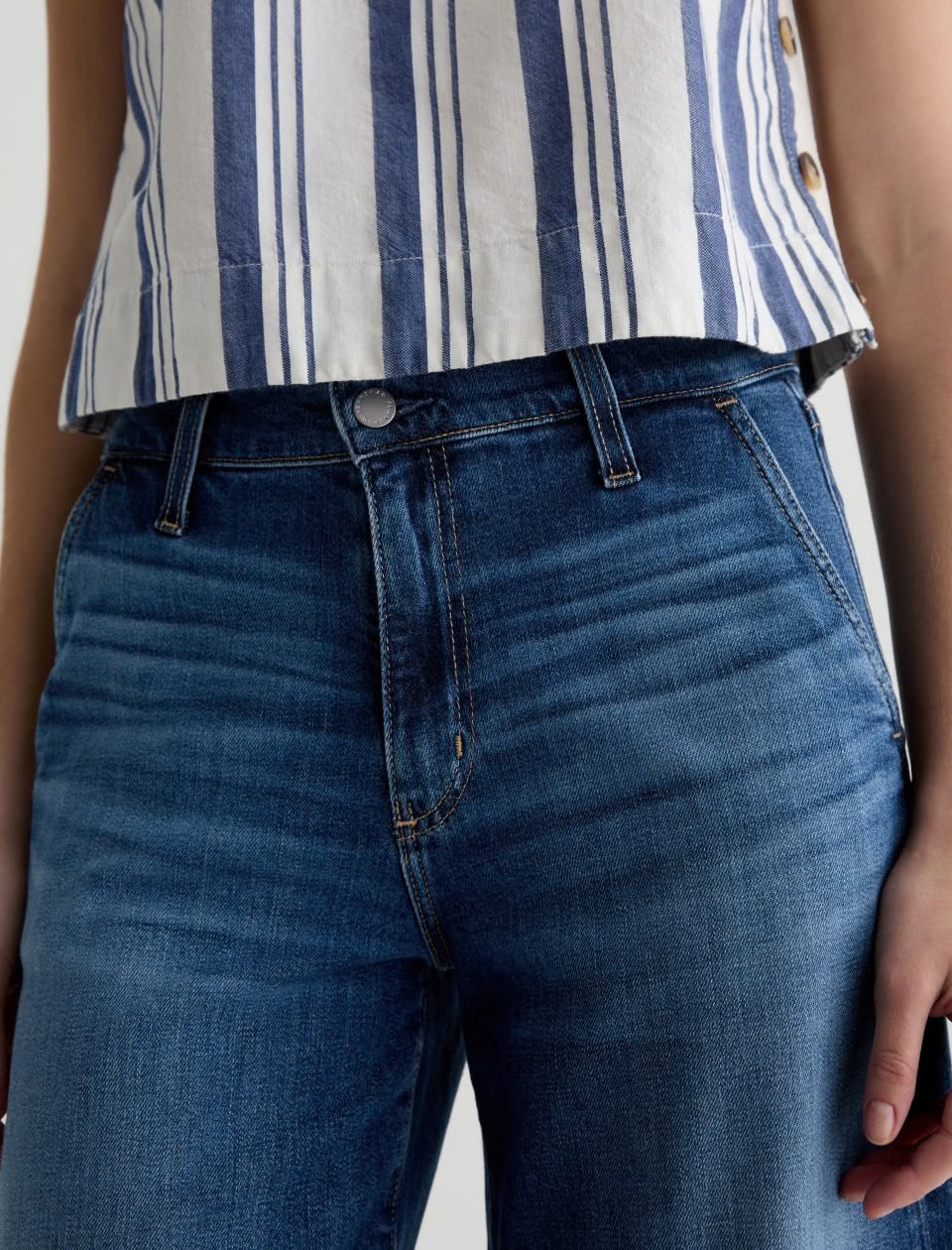 Stella Ankle Jean in Indigo Shade by AG Jeans