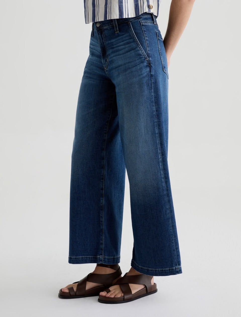 Stella Ankle Jean in Indigo Shade by AG Jeans