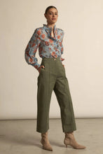 Load image into Gallery viewer, Brim Top in Twilight Bloom by Zoe Kratzmann
