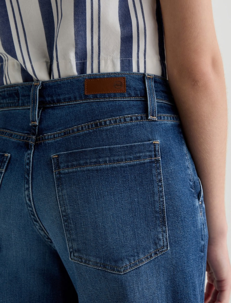 Stella Ankle Jean in Indigo Shade by AG Jeans