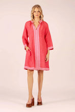 Load image into Gallery viewer, Allegra Midi Dress in Watermelon by Lola
