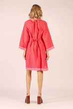 Load image into Gallery viewer, Allegra Midi Dress in Watermelon by Lola
