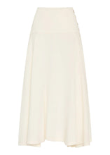 Load image into Gallery viewer, Anise Denim Skirt in Chalk by POL
