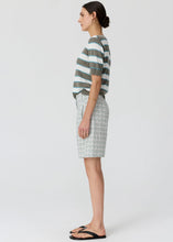 Load image into Gallery viewer, Darcey Stripe Knit in Moss/White/Blue by POL
