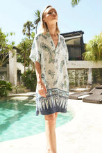 Load image into Gallery viewer, Lucia Woodstock Dress in Ocean by The Dreamer Label
