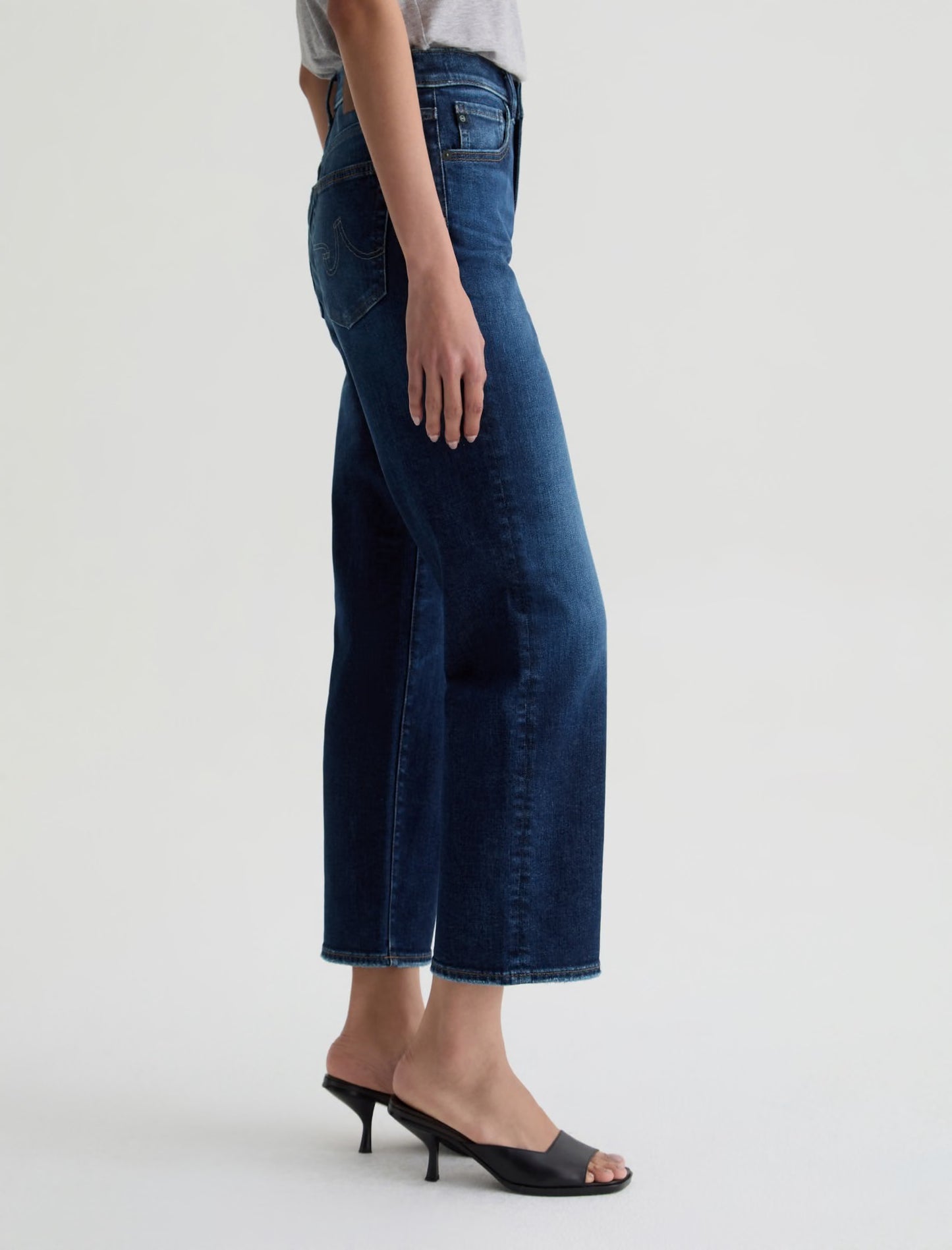 Brinley Crop Jean by AG in Outspoken