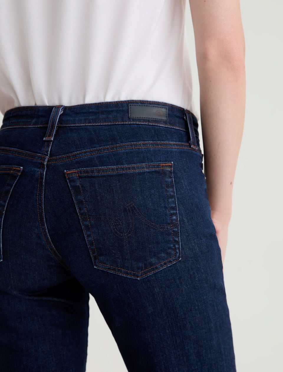 The Sandra Jean in Modern Indigo by AG Jeans