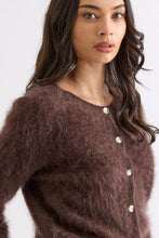 Load image into Gallery viewer, Sierra Cardi in Dark Chocolate by Mia Fratino
