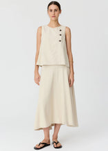 Load image into Gallery viewer, Anise Denim Skirt in Pebble by POL
