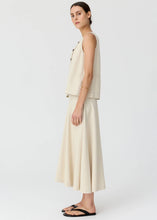 Load image into Gallery viewer, Anise Denim Skirt in Pebble by POL

