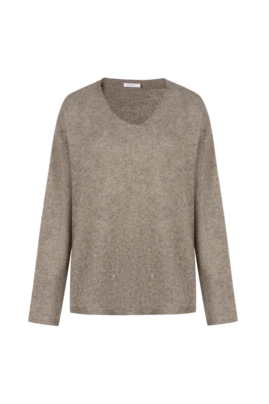 Leander Sweater in Oatmeal by GDS