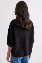 Load image into Gallery viewer, Eliza Tee in Jet by Mia Fratino
