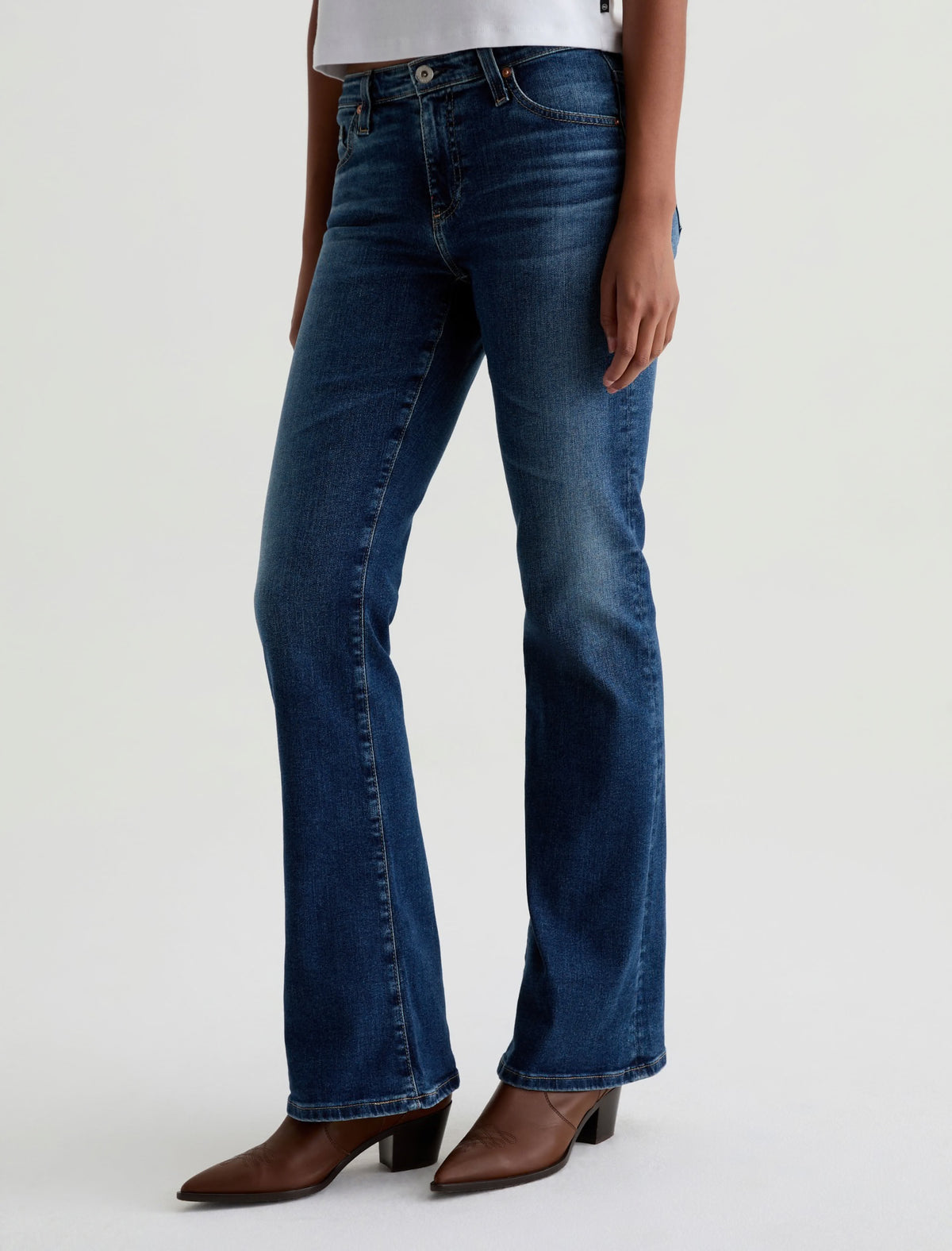 Angel Bootcut Jean in Havana by AG Jeans