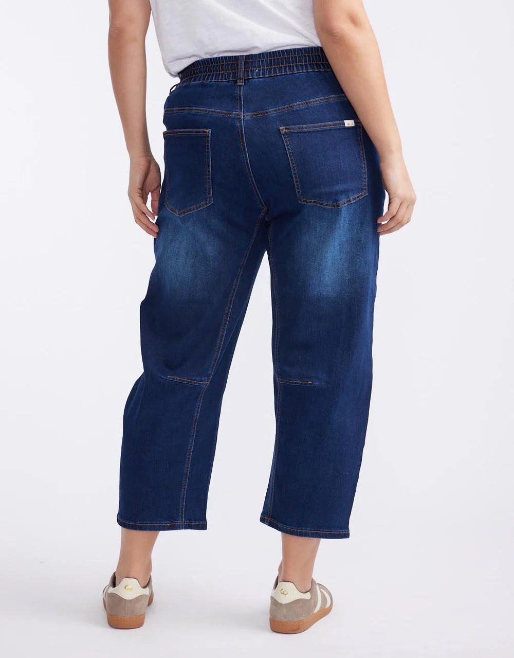 Leo Barrel Jean in Ink by Monaco Jeans