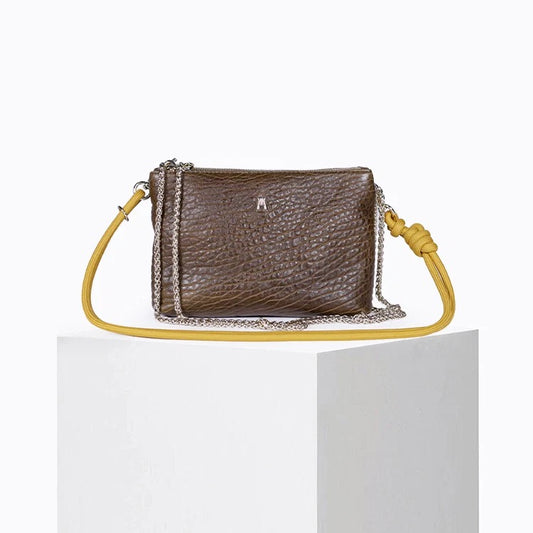 Duo Bubble Umber Bag by Craie Studio