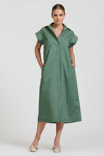 Load image into Gallery viewer, Fifi Shirt Dress in Sage by Shirty
