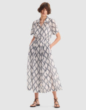 Load image into Gallery viewer, Arlo Shirt Dress in Cream by Morrison
