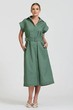 Load image into Gallery viewer, Fifi Shirt Dress in Sage by Shirty
