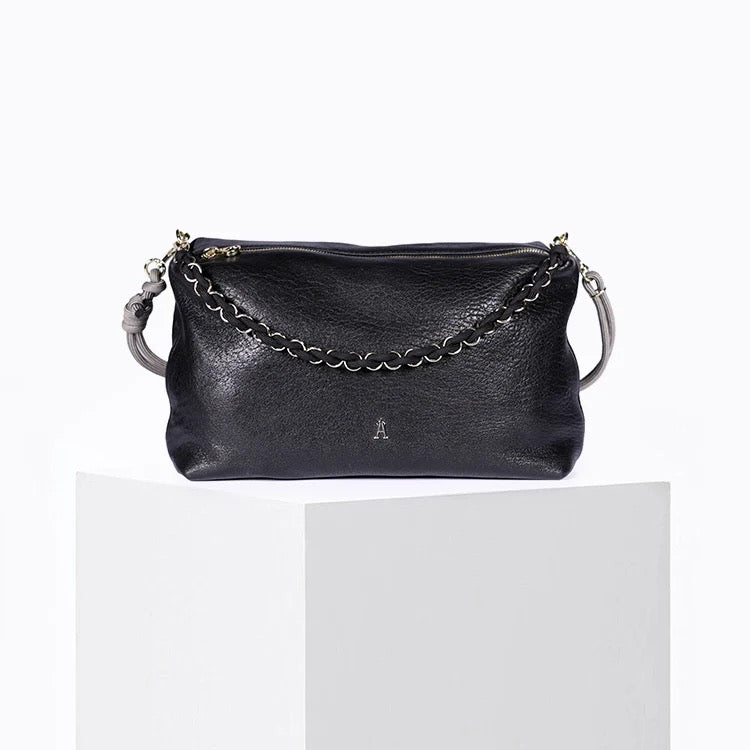 Halo Bubble Noir Bag by Craie Studio