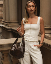 Load image into Gallery viewer, Cleo Shoulder Bag in Chocolate by Louenhide
