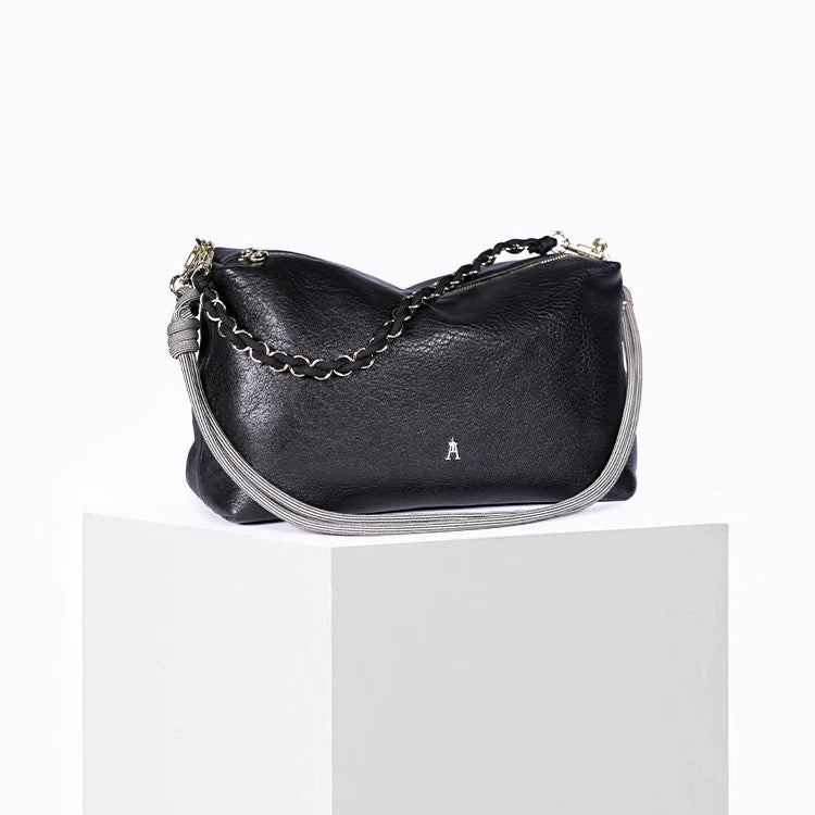 Halo Bubble Noir Bag by Craie Studio