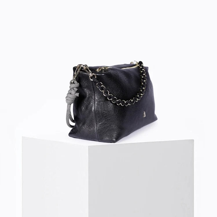 Halo Bubble Noir Bag by Craie Studio