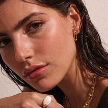 Load image into Gallery viewer, Eterna Hoop Earrings in Gold by Murkani
