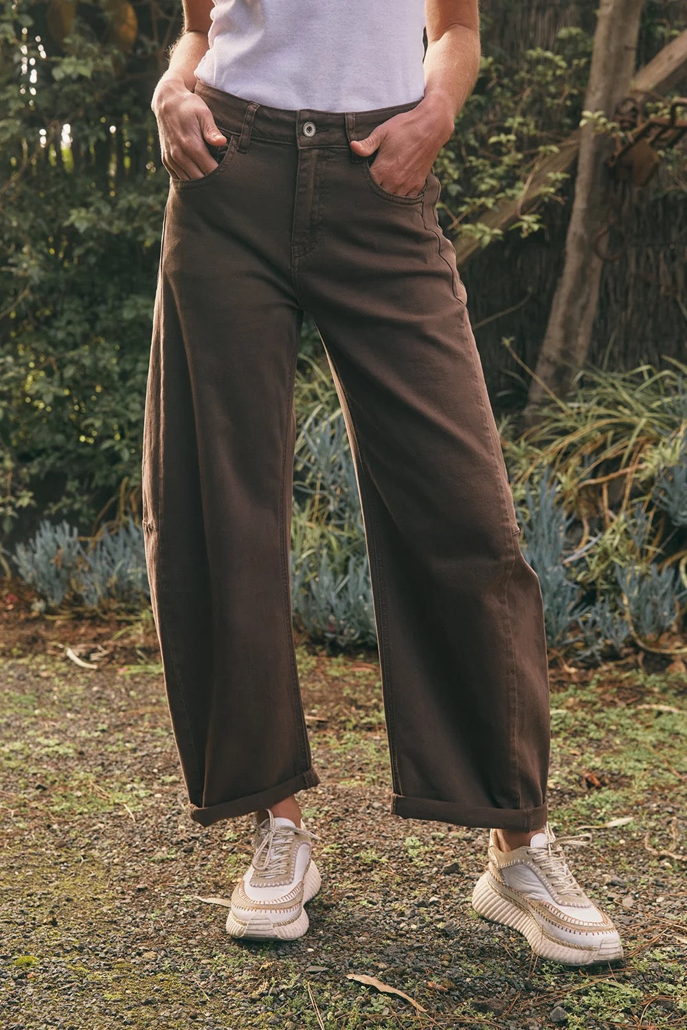 Idaho Barrel Jean in Mocha by Italian Star