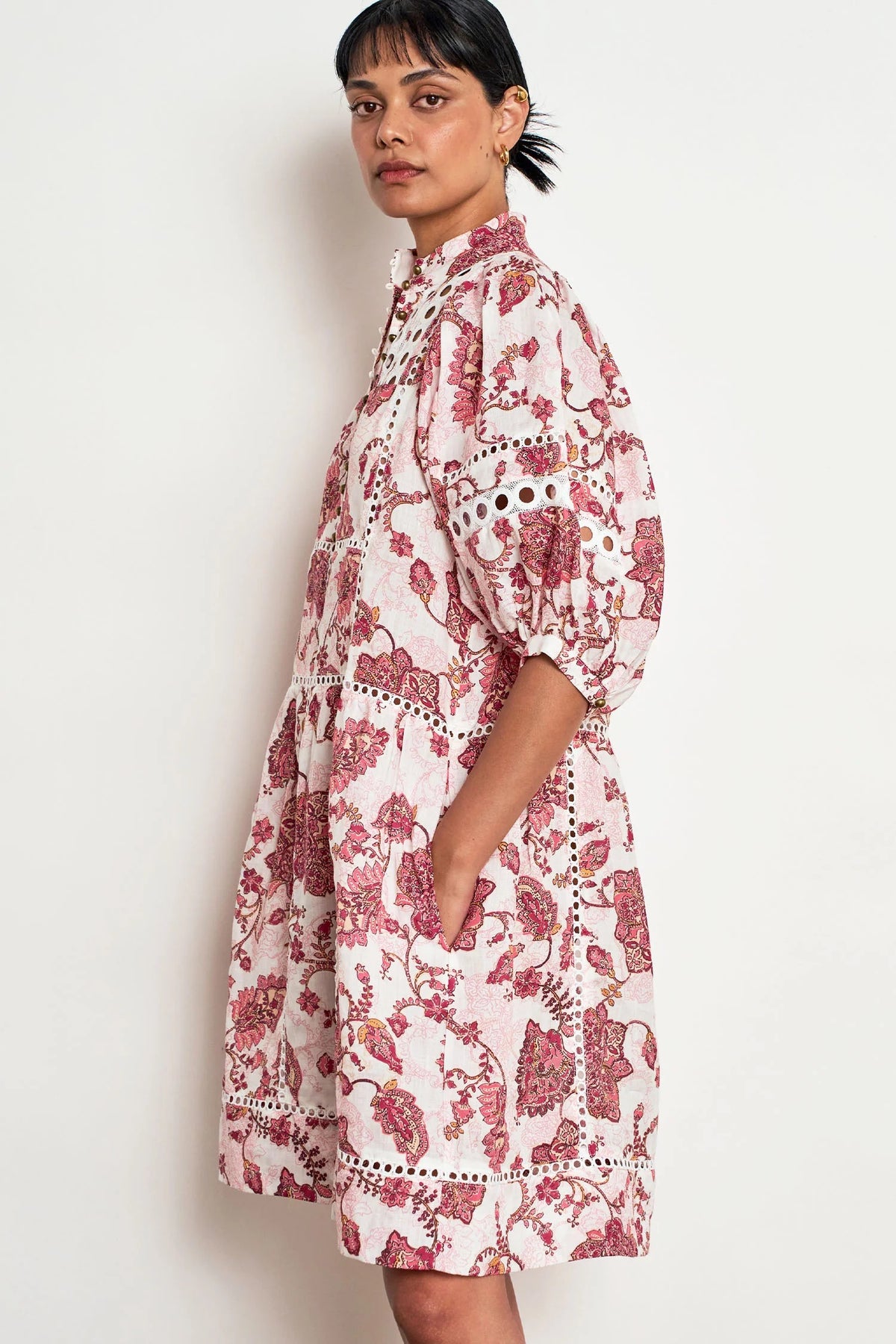 Capture Dress in Rose Paisley by Zoe Kratzmann