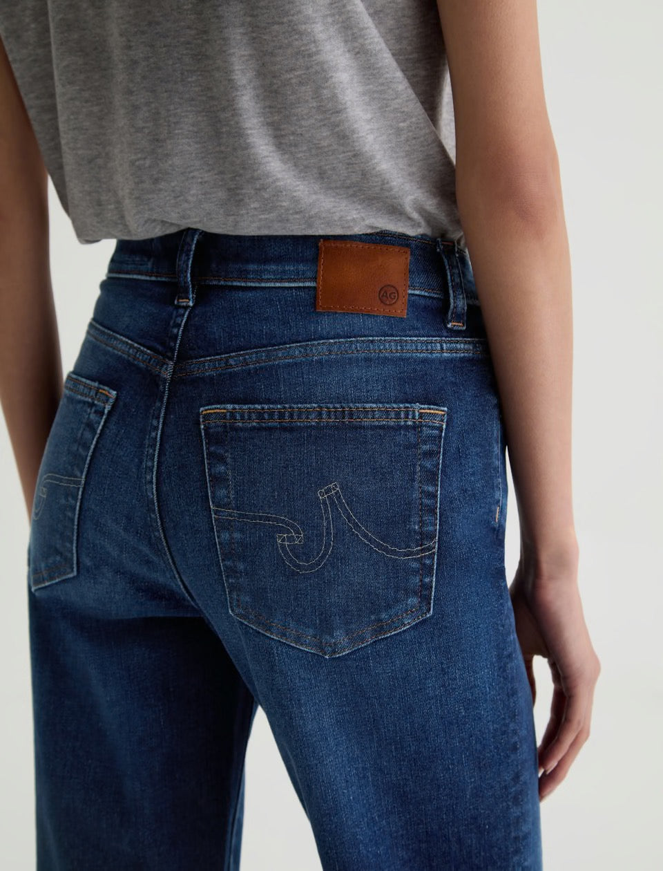 Brinley Crop Jean by AG in Outspoken