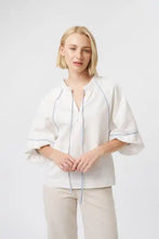 Load image into Gallery viewer, Joanne Shirt in White by Kireina
