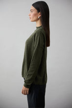Load image into Gallery viewer, Sloane Mockneck in Military by Mia Fratino
