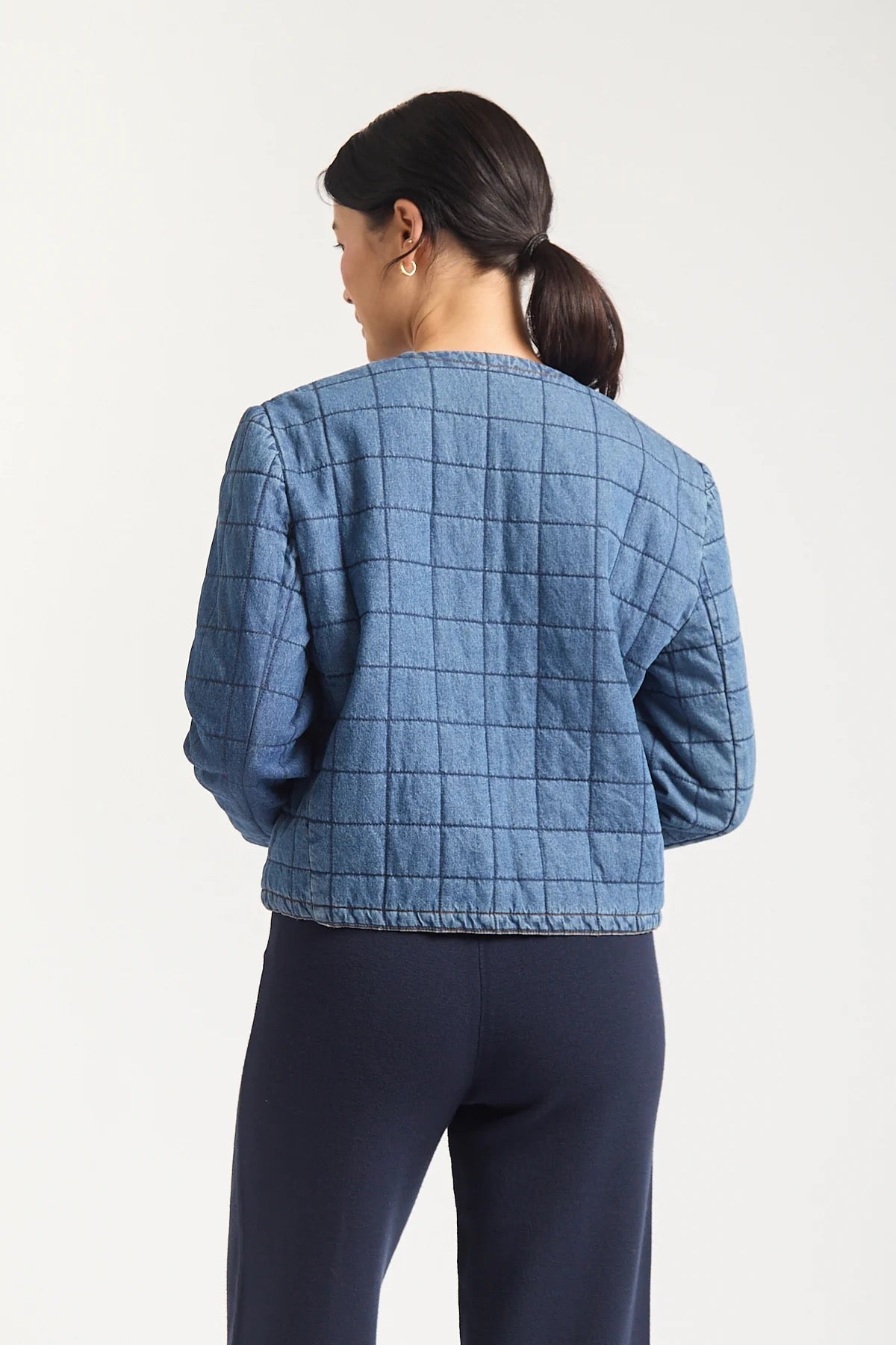 Agnes Jacket in Denim Wash by Alessandra