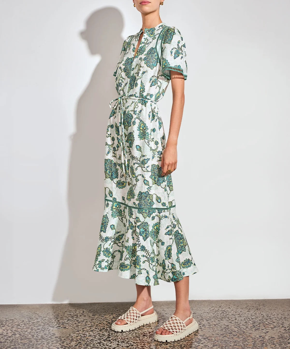 Poem Dress in Garden Paisley by Zoe Kratzmann