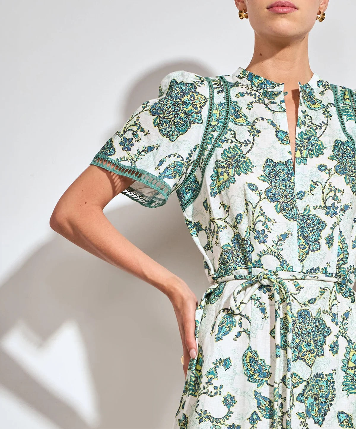 Poem Dress in Garden Paisley by Zoe Kratzmann