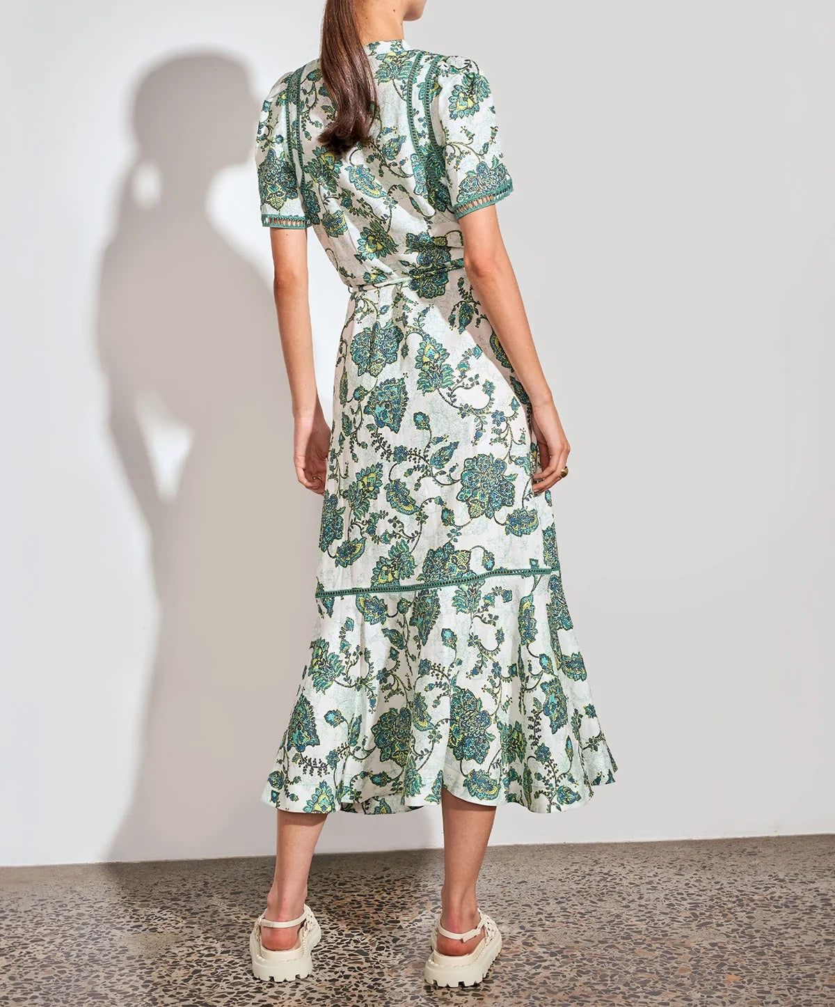 Poem Dress in Garden Paisley by Zoe Kratzmann