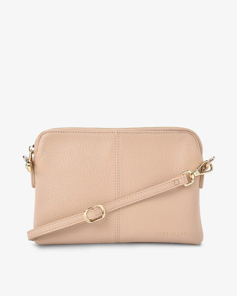 Bowery Crossbody in Neutral Pebble by Elms & King
