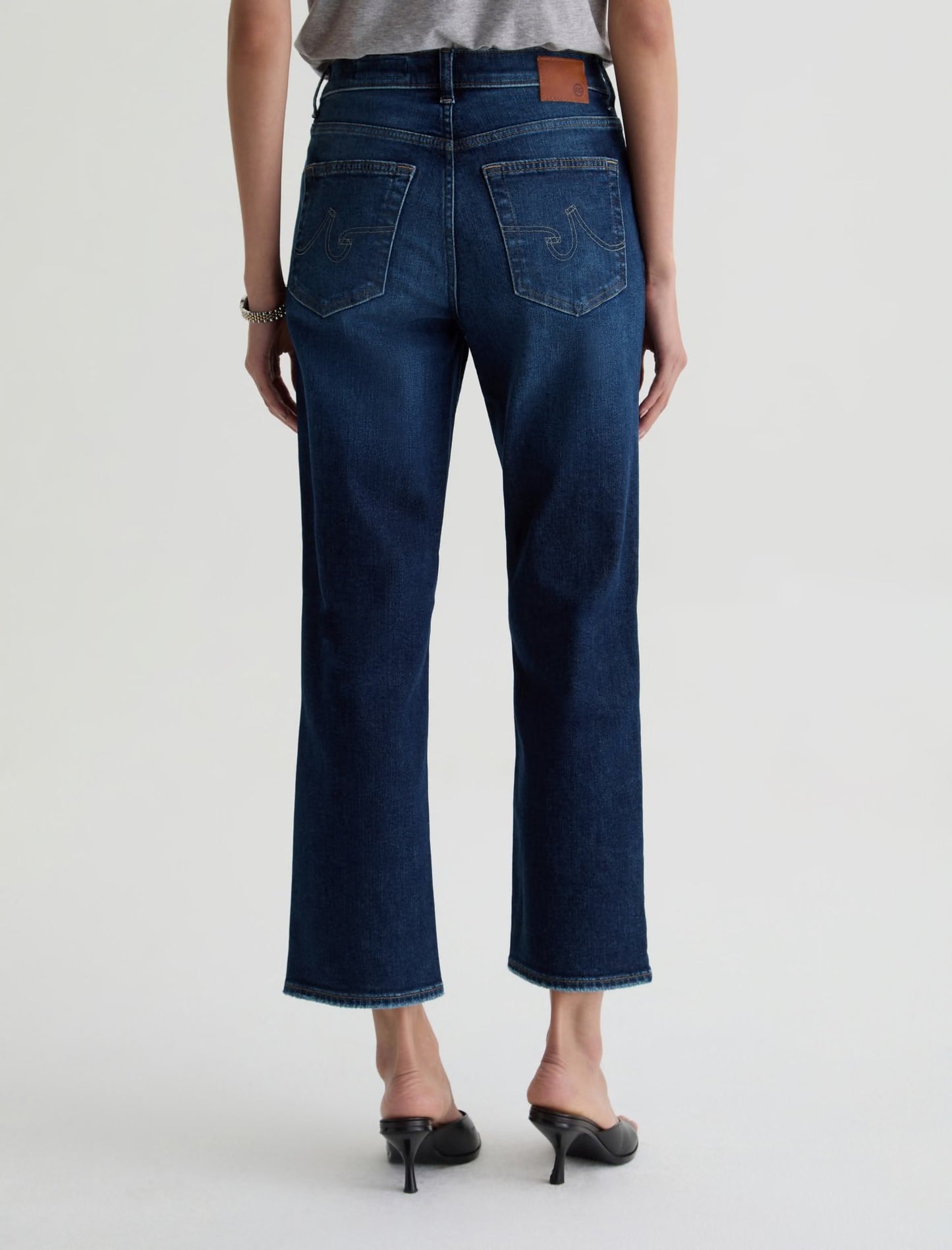 Brinley Crop Jean by AG in Outspoken