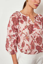 Load image into Gallery viewer, Vow Top in Rose Paisley by Zoe Kratzmann
