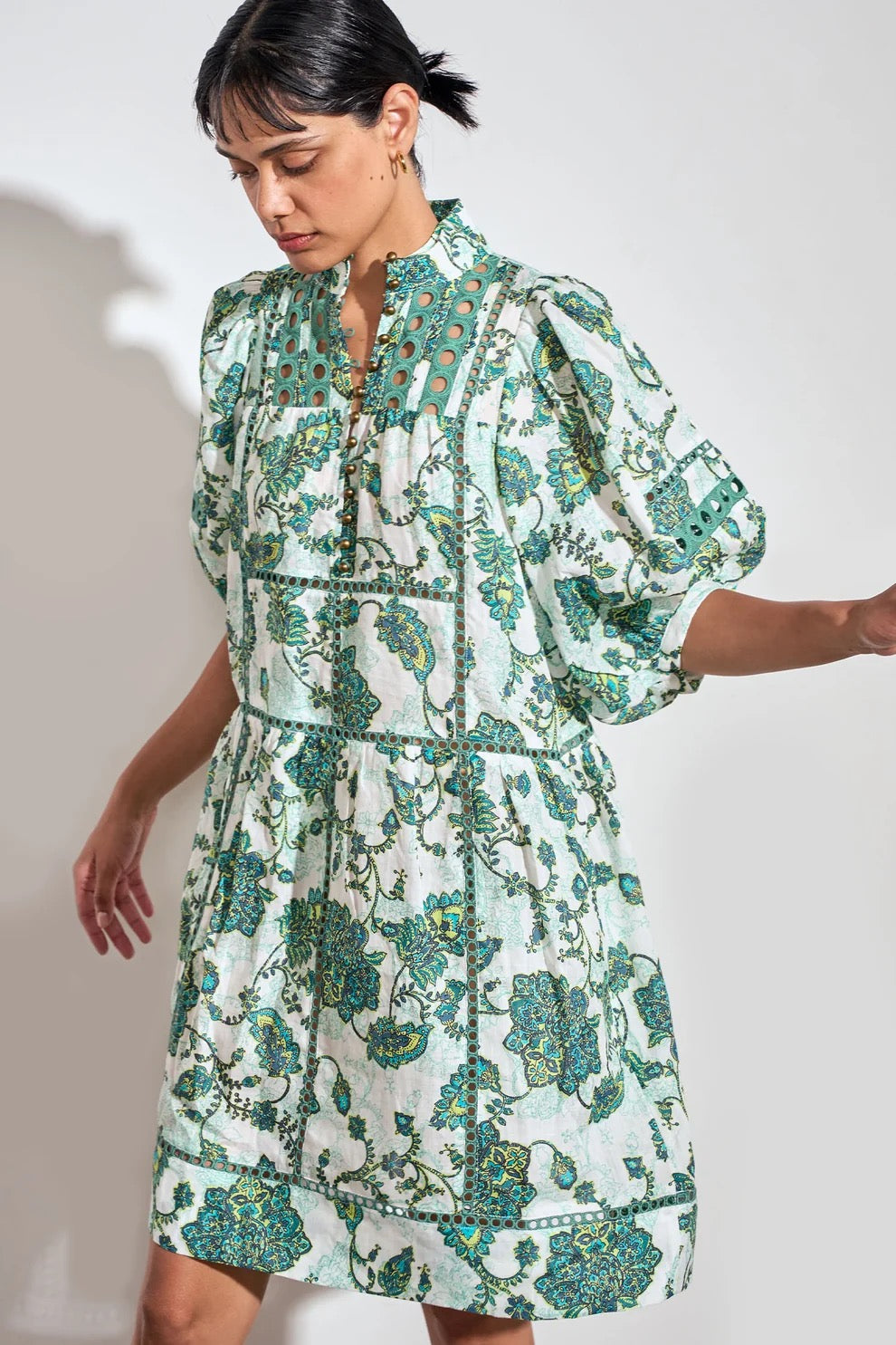 Capture Dress in Garden Paisley by Zoe Kratzmann