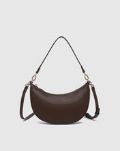 Load image into Gallery viewer, Claudia Shoulder Bag in Chocolate by Louenhide
