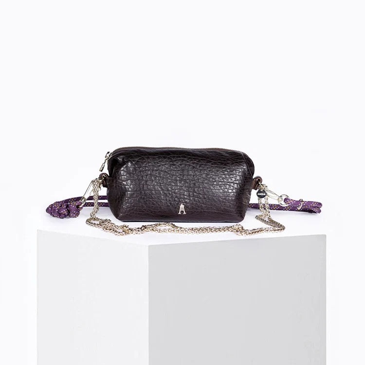 Nuage Pouch in Pourpre Bubble by Craie Studio