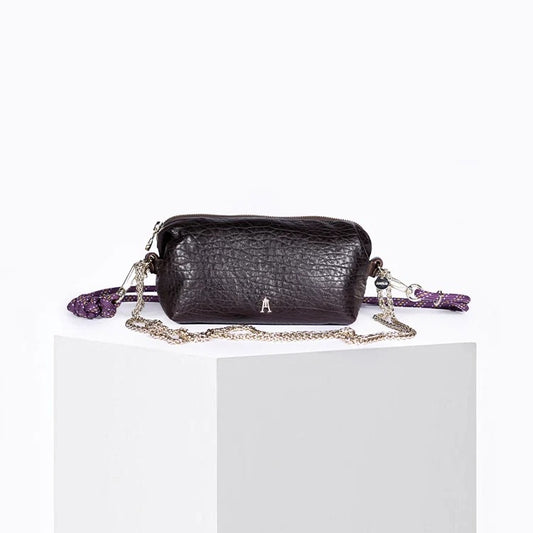 Nuage Pouch in Pourpre Bubble by Craie Studio