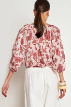 Load image into Gallery viewer, Vow Top in Rose Paisley by Zoe Kratzmann
