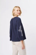 Load image into Gallery viewer, Kimberley Top in Shadow Blue by Kireina

