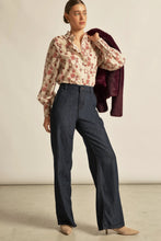 Load image into Gallery viewer, Brim Top in Cream Berry Nouveau by Zoe Kratzmann
