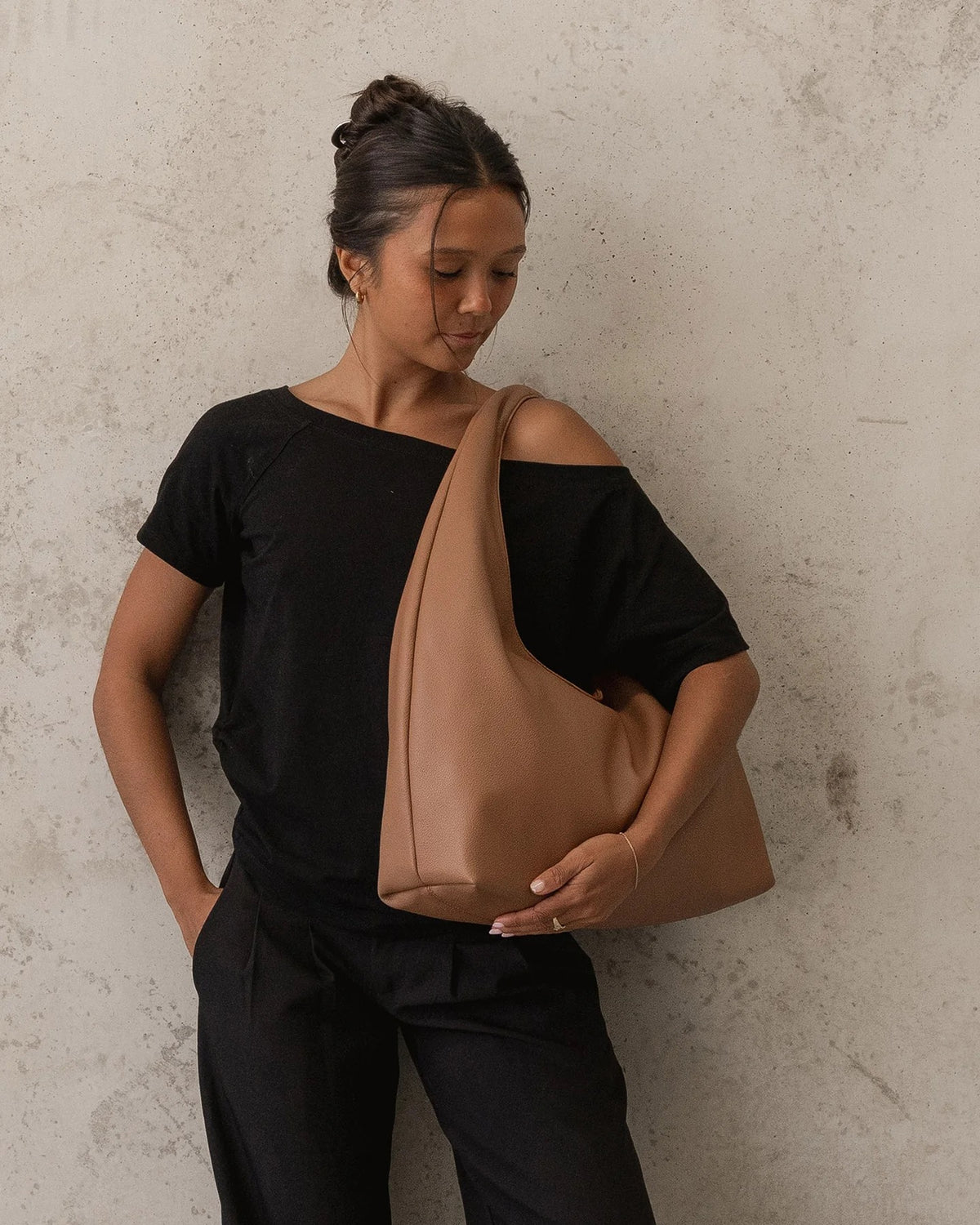Monaco Bag in Toffee by Louenhide