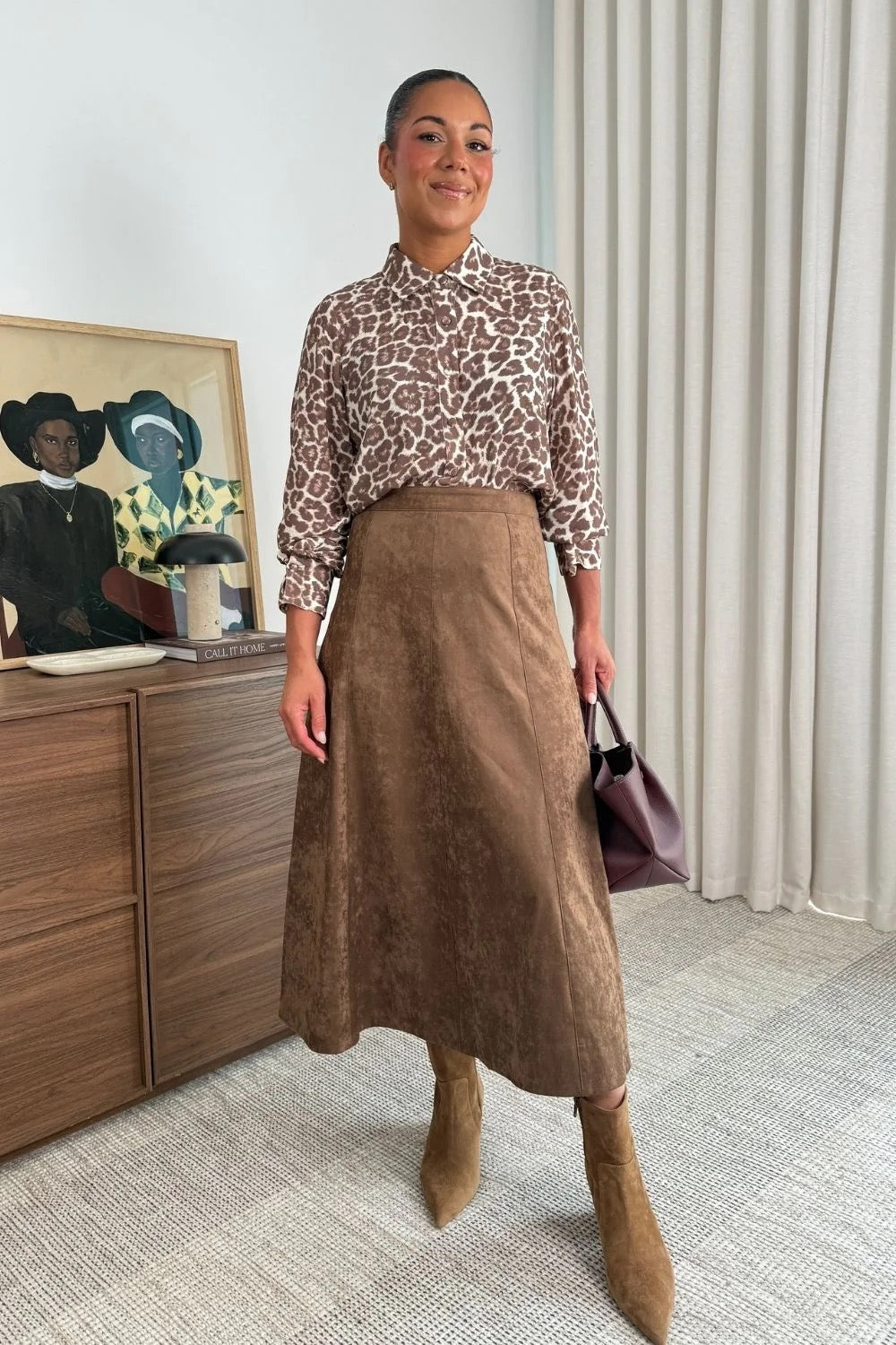 Ember Top in Ocelot by Zoe Kratzmann