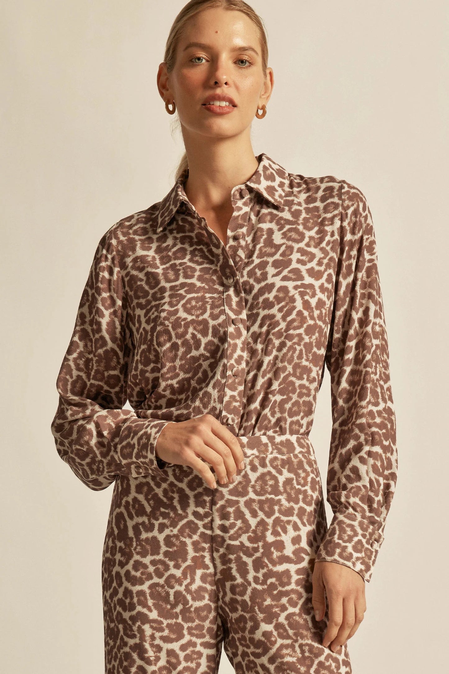 Ember Top in Ocelot by Zoe Kratzmann