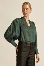 Load image into Gallery viewer, Vista Top in Grove by Zoe Kratzmann
